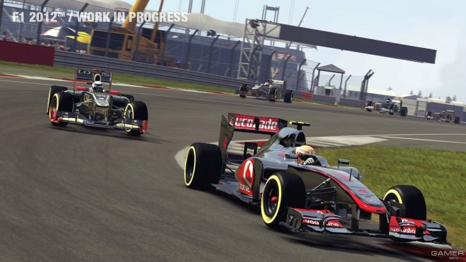 Скриншот игры F1 2012