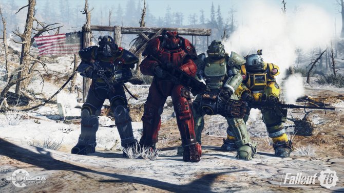 Скриншот игры Fallout 76