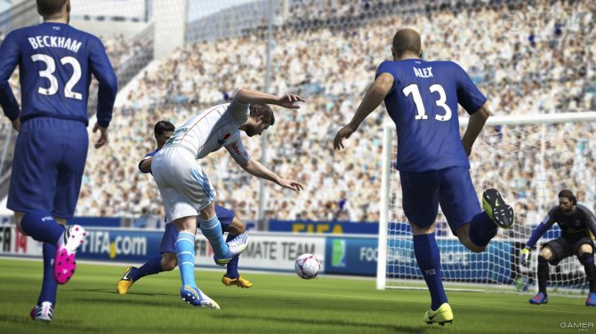 Скриншот игры FIFA 14