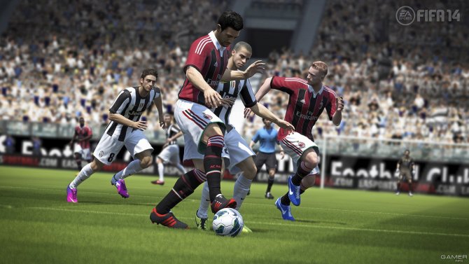 Скриншот игры FIFA 14