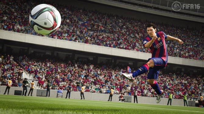 Скриншот игры FIFA 16