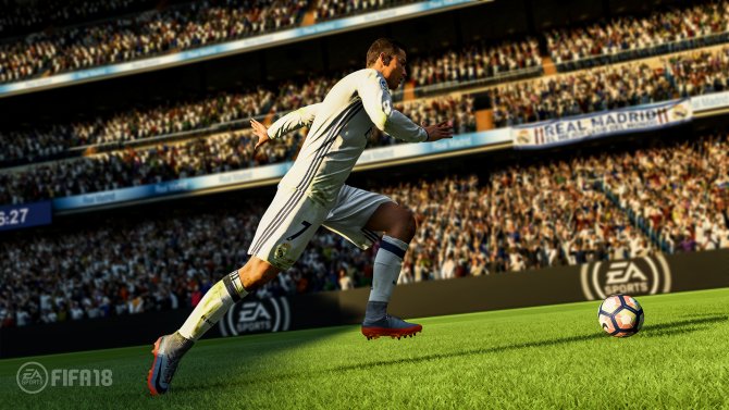 Скриншот игры FIFA 18
