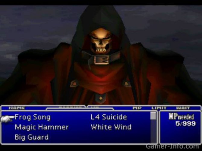Скриншот игры Final Fantasy VII