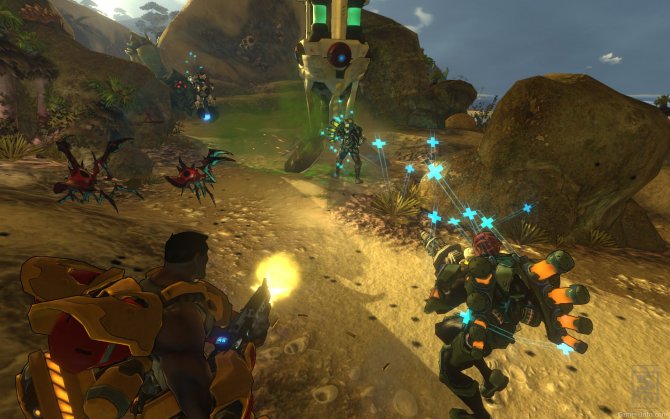 Скриншот игры Firefall