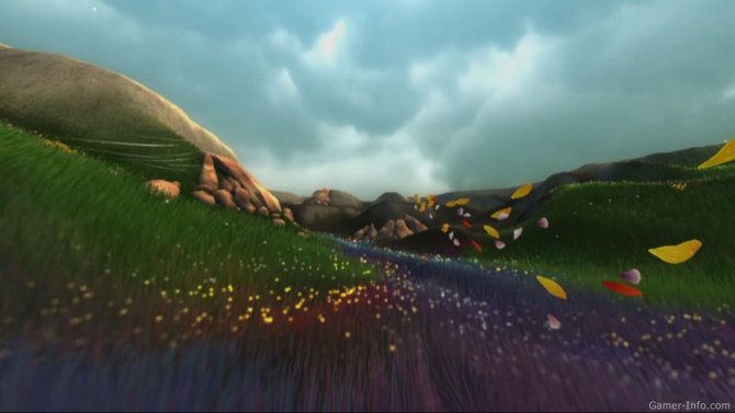Скриншот игры Flower