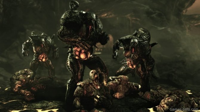 Скриншот игры Gears of War 3