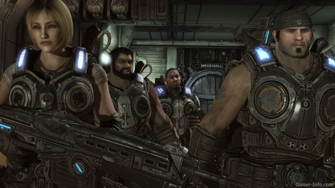 Скриншот игры Gears of War 3