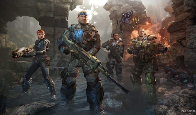 Скриншот игры Gears of War: Judgment