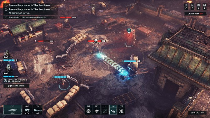 Скриншот игры Gears Tactics
