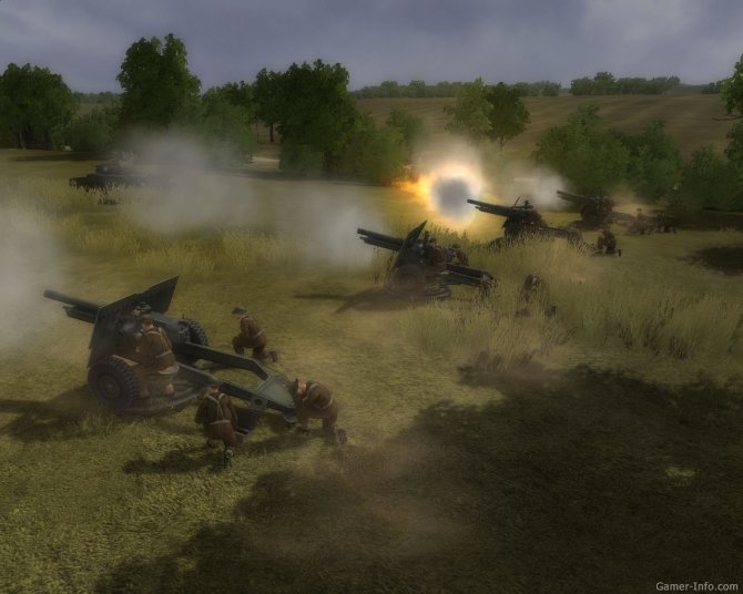 Скриншот игры Искусство войны. Битва за Кан