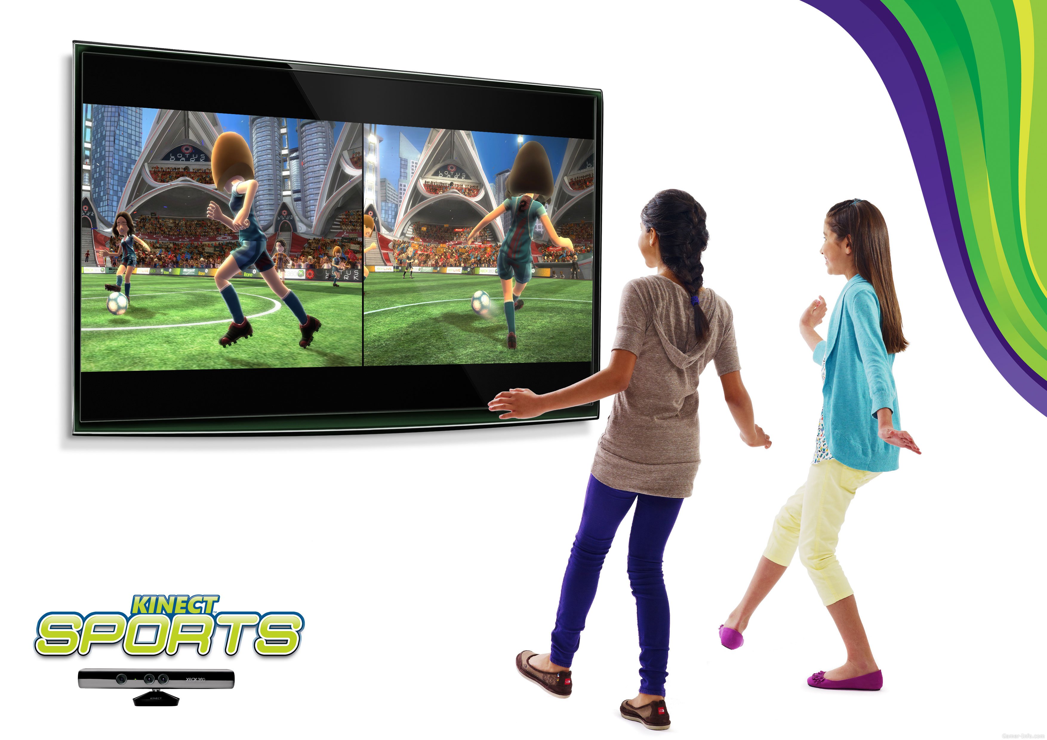 Игра телевизор для детей. Иксбокс 360 кинект спорт 3. Kinect Xbox 360 игра реклама. Kinect Sports Xbox 360 freeboot. Интерактивные игровые приставки к телевизору.
