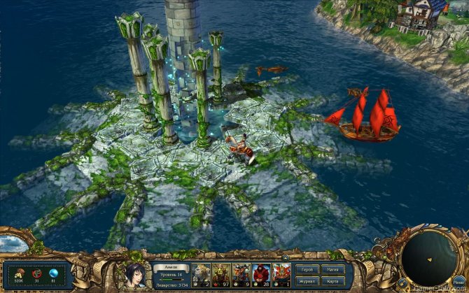 Скриншот игры King’s Bounty: Перекрестки миров