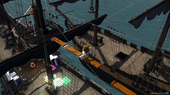 Скриншот игры LEGO Pirates of the Caribbean