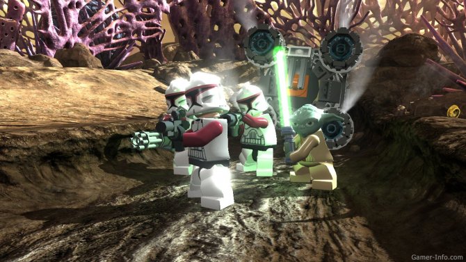Скриншот игры LEGO Star Wars III: The Clone Wars