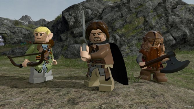 Скриншот игры LEGO The Lord of the Rings