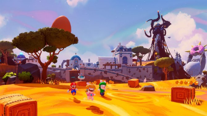 Скриншот игры Mario + Rabbids 2: Sparks Of Hope