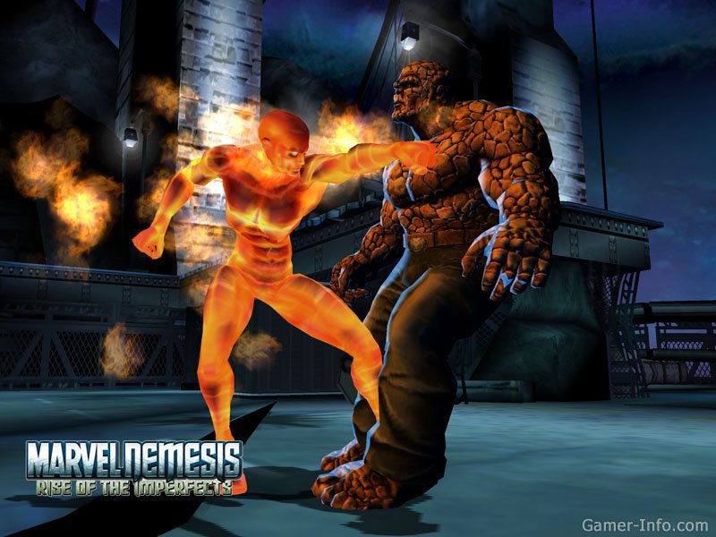 Marvel Nemesis: Rise of the Imperfects - скриншоты.