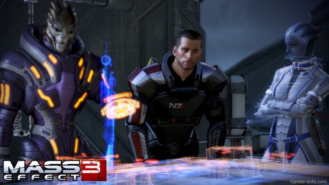 Скриншот игры Mass Effect 3