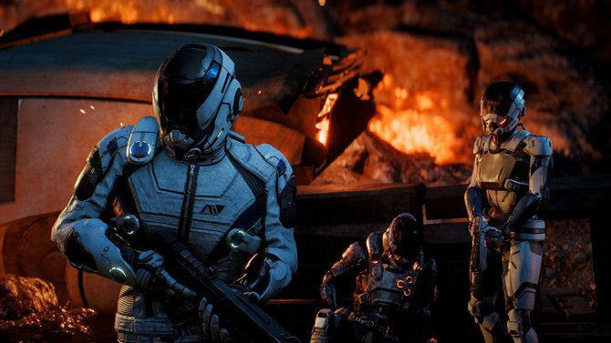 Скриншот игры Mass Effect: Andromeda