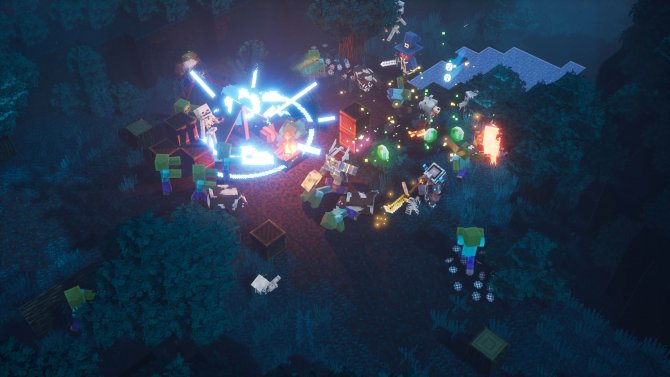 Скриншот игры Minecraft: Dungeons