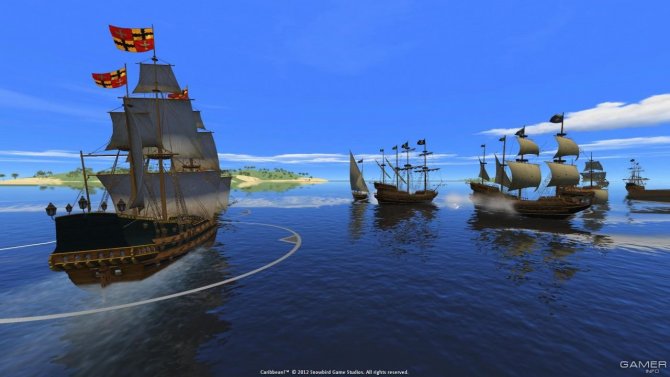 Скриншот игры Огнем и мечом 2: На Карибы!