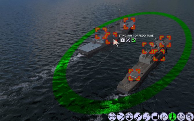 Скриншот игры Naval War: Arctic Circle