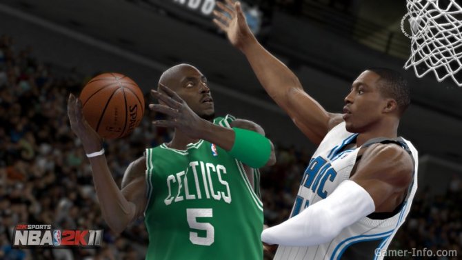 Скриншот игры NBA 2K11