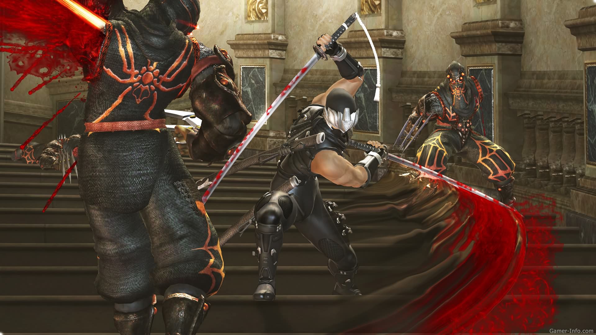 Ninja Gaiden II - скриншоты.