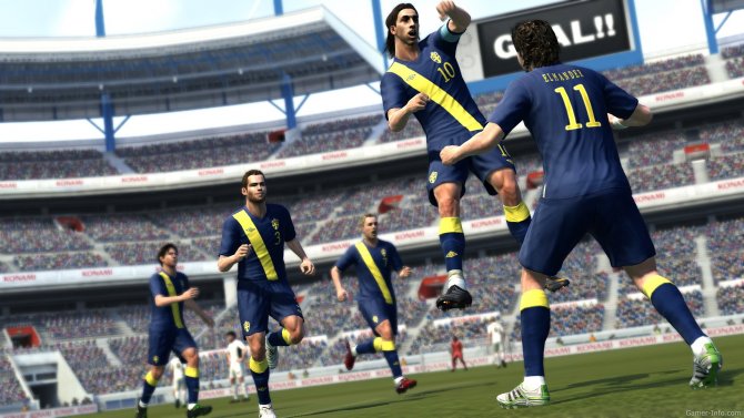 Скриншот игры Pro Evolution Soccer 2011