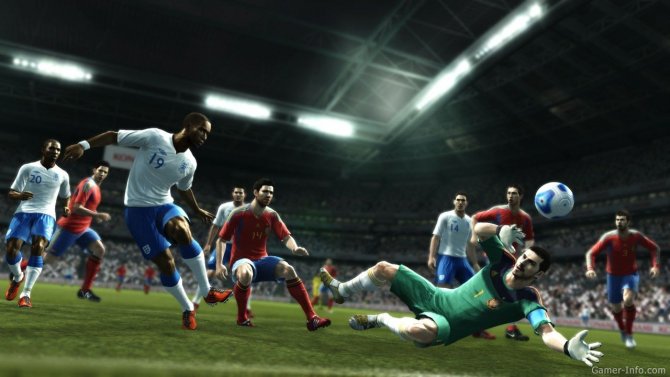 Скриншот игры Pro Evolution Soccer 2012