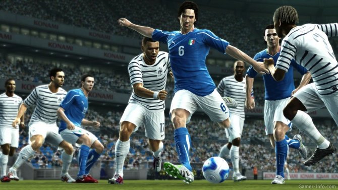 Скриншот игры Pro Evolution Soccer 2012