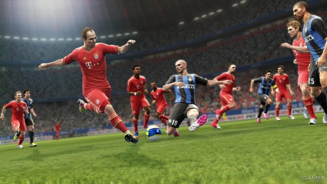 Скриншот игры Pro Evolution Soccer 2013