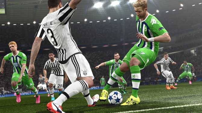 Скриншот игры Pro Evolution Soccer 2016