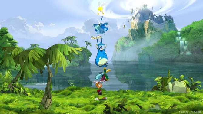 Скриншот игры Rayman Origins