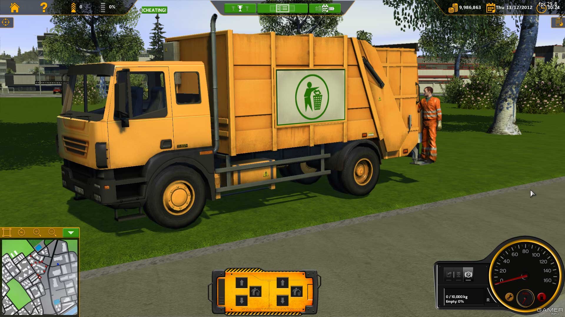 trash truck simulator unlimited money apk