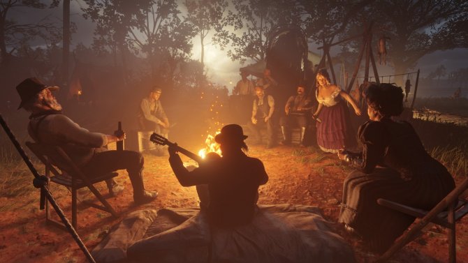 Скриншот игры Red Dead Redemption 2