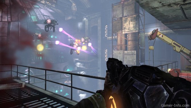 Скриншот игры Resistance: Burning Skies