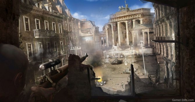 Скриншот игры Sniper Elite V2
