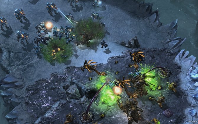 Скриншот игры StarCraft 2: Heart of the Swarm
