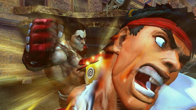 Скриншот игры Street Fighter x Tekken