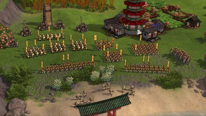 Скриншот игры Stronghold: Warlords