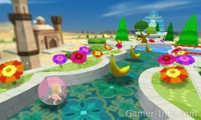 Скриншот игры Super Monkey Ball 3DS