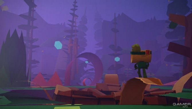 Скриншот игры Tearaway