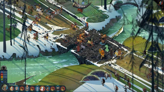 Скриншот игры The Banner Saga 2