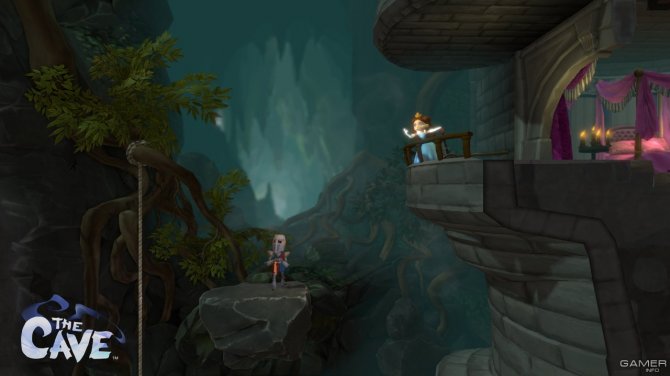 Скриншот игры The Cave