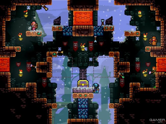 Скриншот игры TowerFall Ascension
