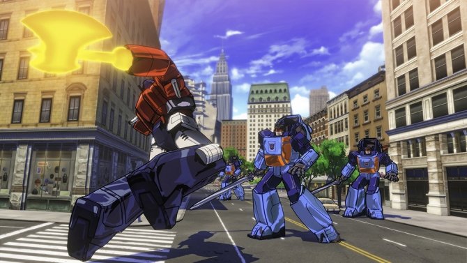 Скриншот игры Transformers Devastation