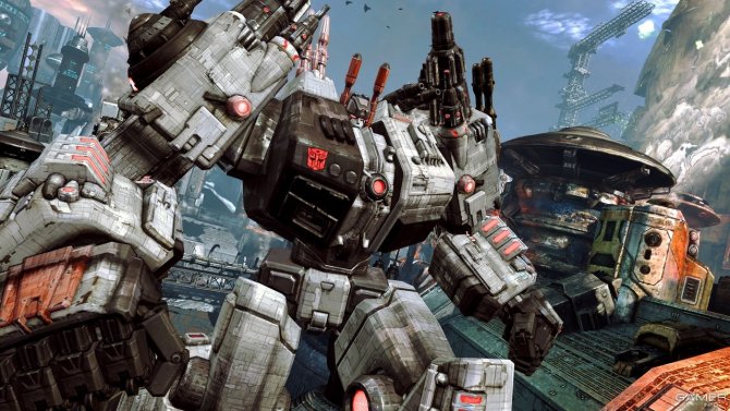 Скриншот игры Transformers: Fall of Cybertron