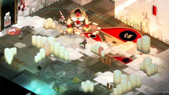 Скриншот игры Transistor