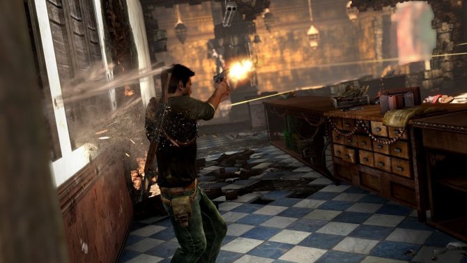 Скриншот игры Uncharted 2: Among Thieves